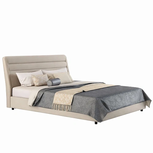 Кровать с мягкой спинкой Аделина